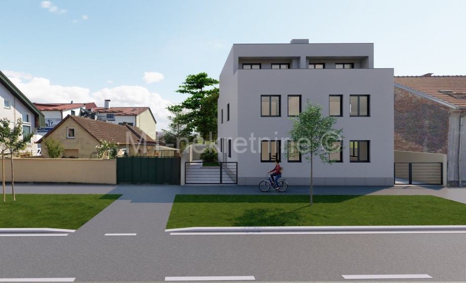 Bjelovar-centar, STAN 1, troetažni stan od 89,04 m2 (prodaja)