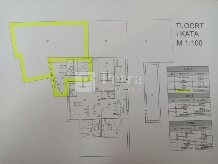 Crikvenica, 1S+DB s terasom (prodaja)