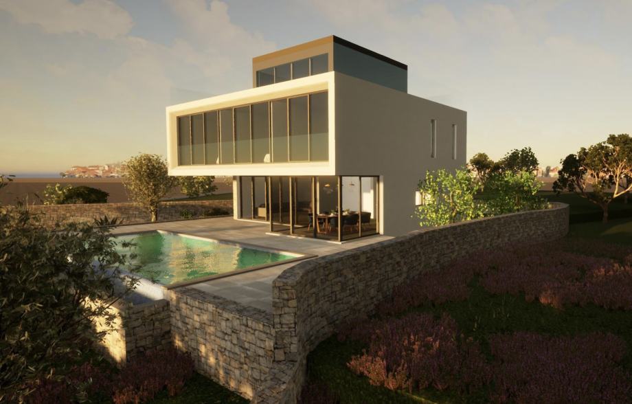 Ekskluzivna vila s bazenom, 357,81 m2 na četiri etaže, Sevid, Trogir (prodaja)
