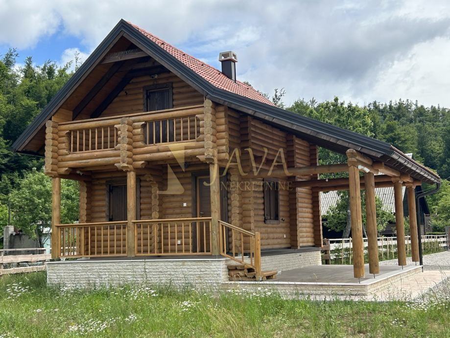 FUŽINE, BELO SELO - DRVENA KUĆA I ZEMLJIŠTE 28.006 M2 - NOVOGRADNJA (prodaja)