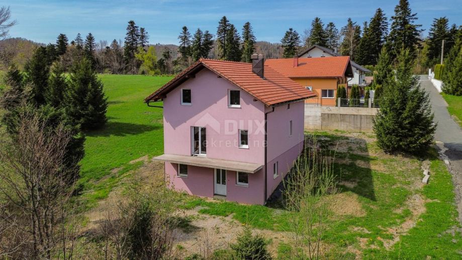 GORSKI KOTAR, FUŽINE - Kvalitetna kuća u prirodi! (prodaja)