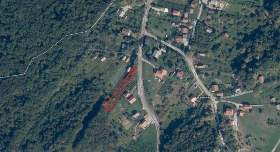 Građevinsko i poljoprivredno zemljište, Podvornica, 809 m2