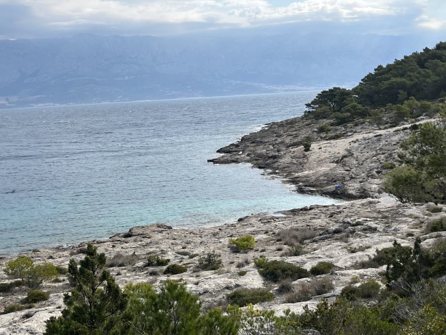 OTOK BRAČ - SUMARTIN - Prvi red- Građevinsko zemljište,  5000 m2