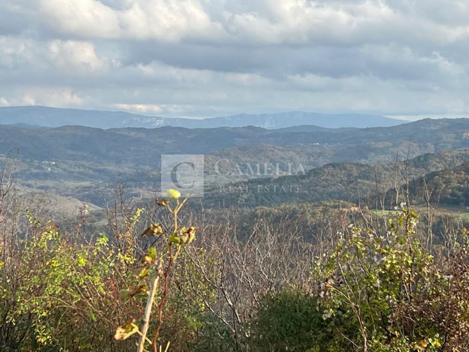 Istra Kašćerga vrhunsko zemljište sa građevinskom dozvolom!