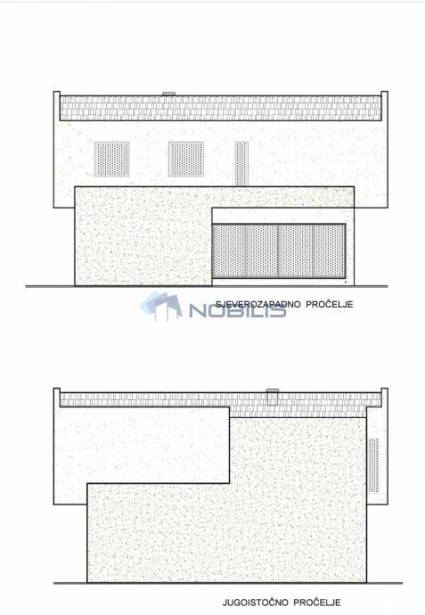 Istra, Orbanići, projekt za izgradnju 2 kuće (prodaja)