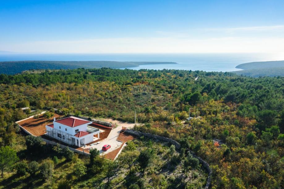 Istra, Rakalj-dizajnerska vila s panoramskim pogledom na more (prodaja)