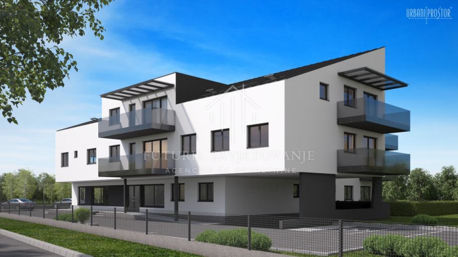 Jastrebarsko, novogradnja 2-sobni stan 55,50 m2 (S1) (prodaja)