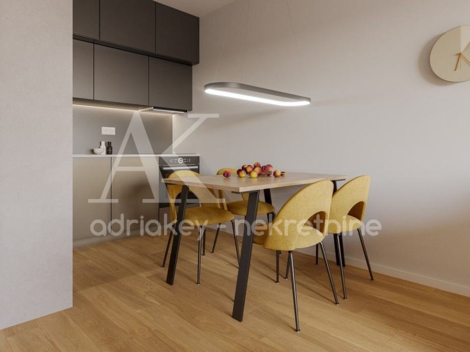 NOVI MODERNO OPREMLJEN STAN S POGLEDOM NA MORE- 82,20M2 (prodaja)