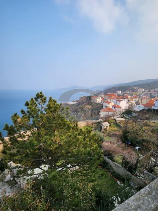 KRK, VRBNIK, KAMENA KUĆA S POGLEDOM NA MORE, 200 M2 (prodaja)