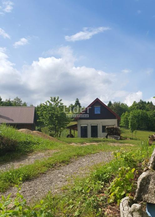 Kuća s dva gospodarska objekta i velika okućnica (prodaja)