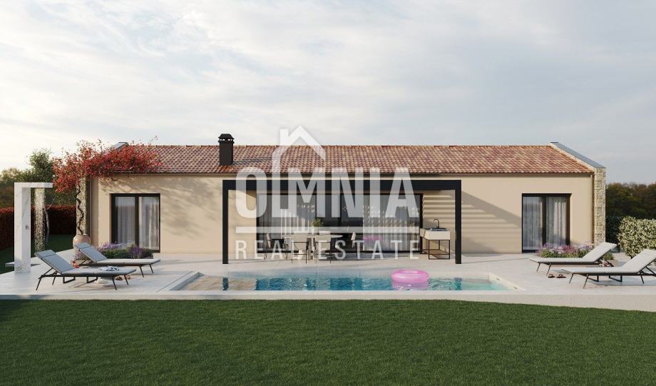 Kuća, Žminj 109m2, 2S+DB sa bazenom 500000 EUR (prodaja)