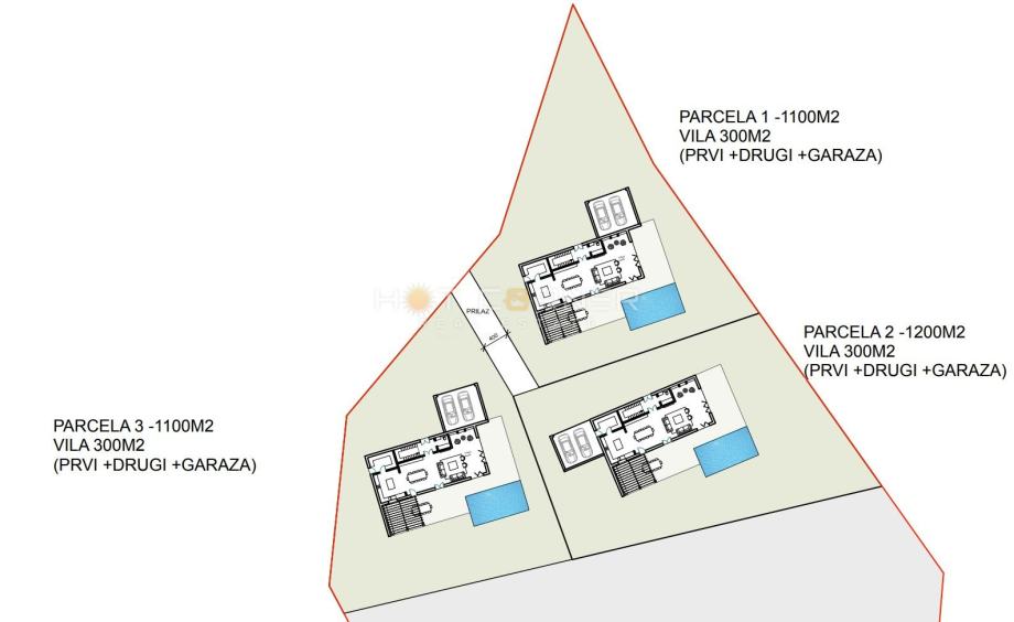 Lindar, Pazin, građevinsko zemljište oko 1.100 m2