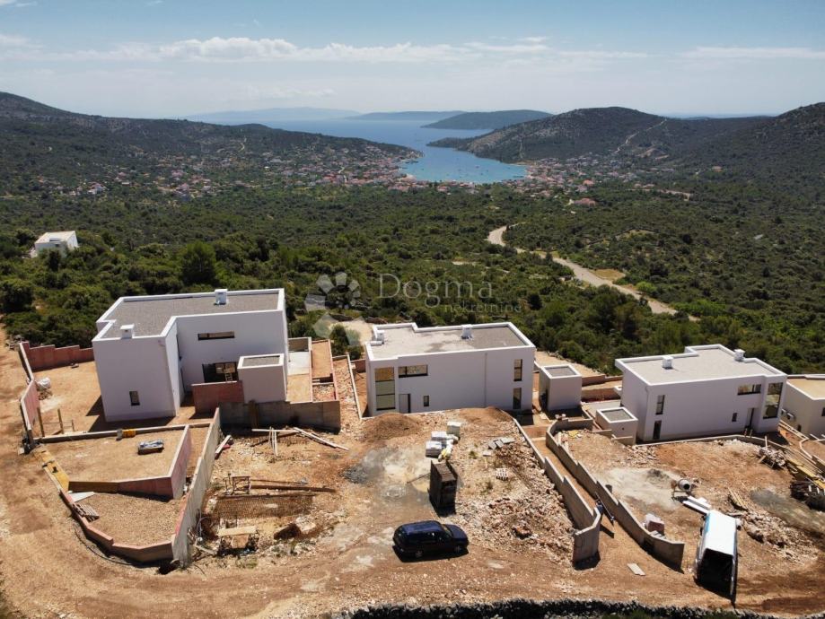 MARINA/VINIŠĆE- PREDIVNA VILLA S ČAROBNIM POGLEDOM NA MORE 3 (prodaja)