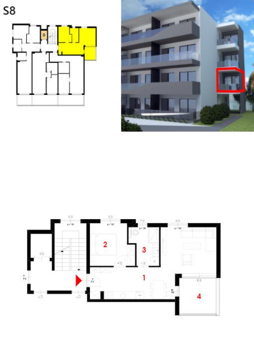 Novogradnja luksuznih apartmana s 4* - Živogošće (prodaja)