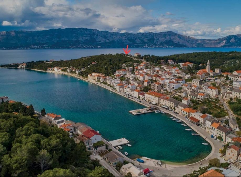 Otok Brač, Povlja, građevinsko zemljište 574 m2, 190 EUR/m2 FIKSNO!!!