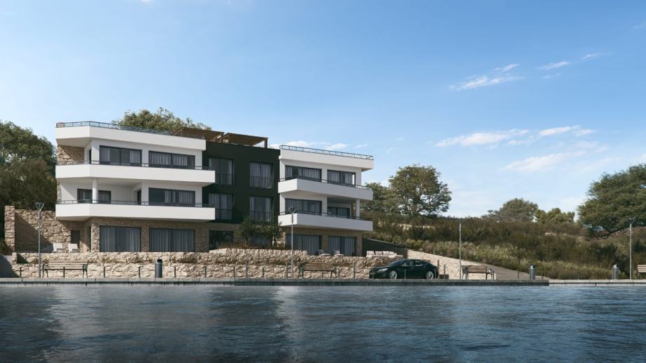 OTOK KRK - Luksuzni apartman prvi red do mora