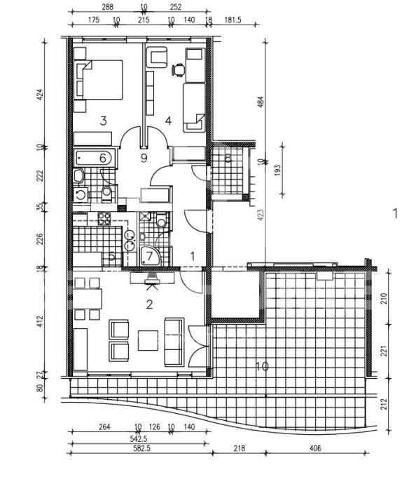 Penthouse stan 82,13 m2, Iver naselje Sesvete (prodaja)