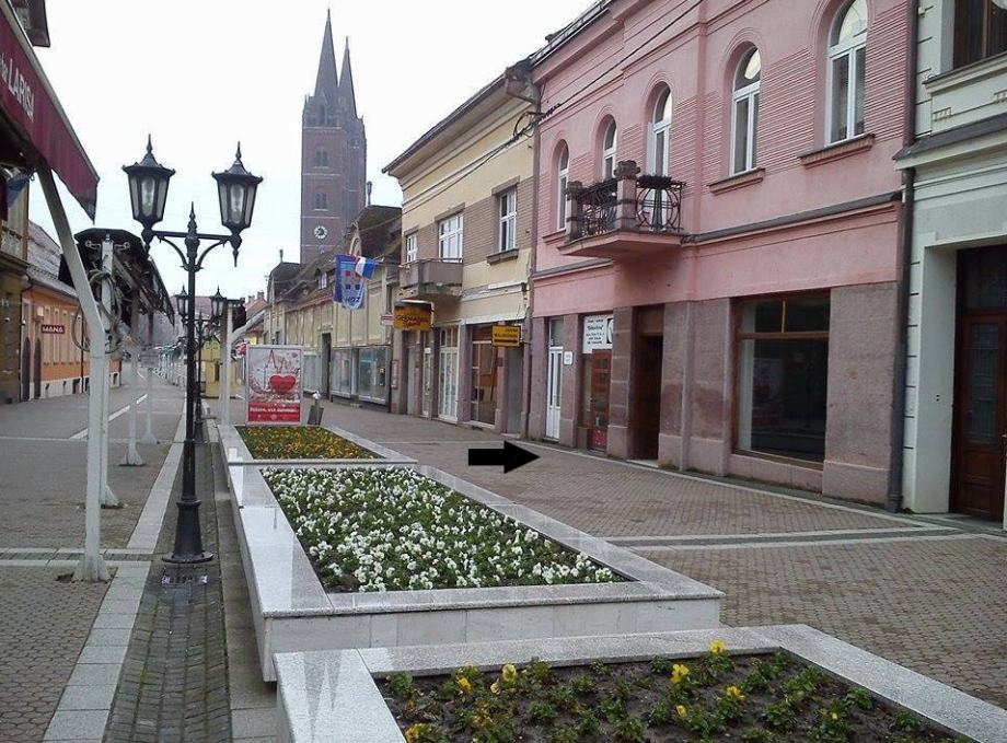 Poslovni prostor: Đakovo, Ul. Ivana Pavla ll br.6, 17 m2 (korzo) (prodaja)