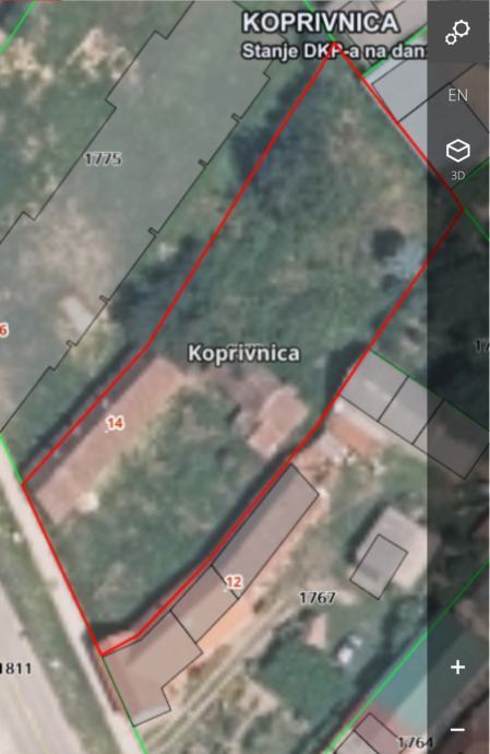 Poslovni objekat: Koprivnica, 1 m2 (iznajmljivanje)