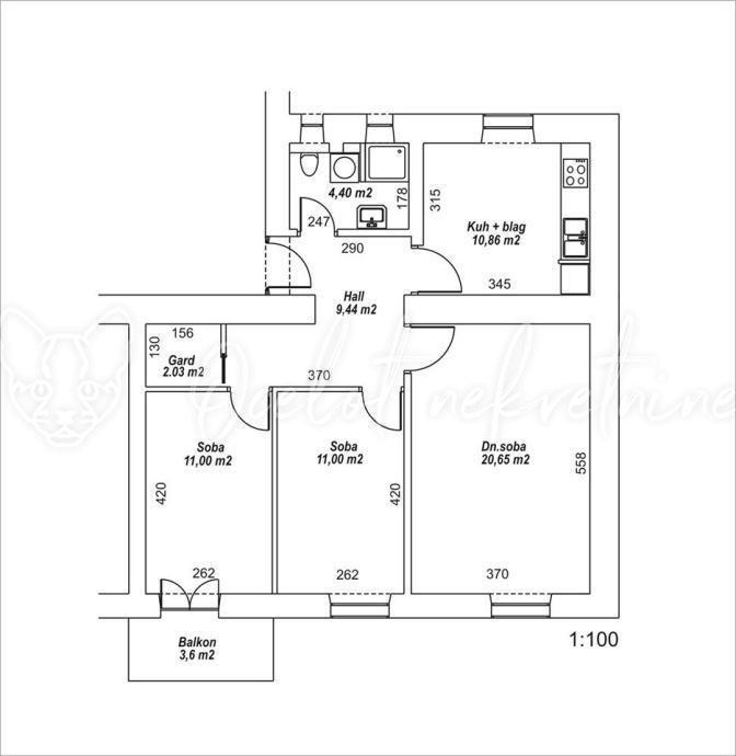 Prodaja Stana, 70m2, BEZ PROVIZIJE ZA KUPCA (prodaja)