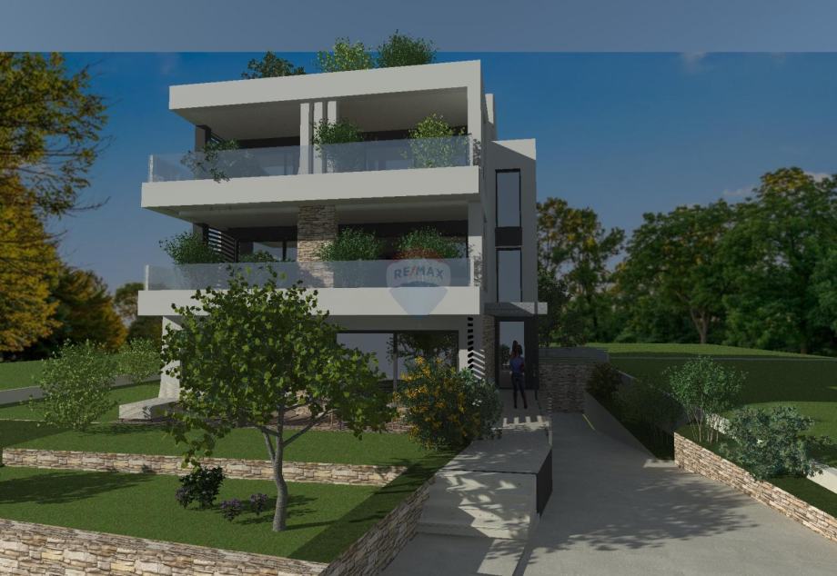 Rovinj,luksuzni stan u novogradnji s ukupno 4 stana-centar-210m2-lift (prodaja)