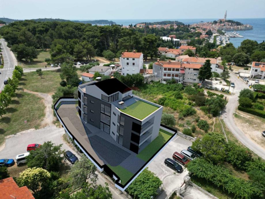 Rovinj-PERLA NERA residence-vrhunska novogradnja na pješačkoj udaljeno (prodaja)