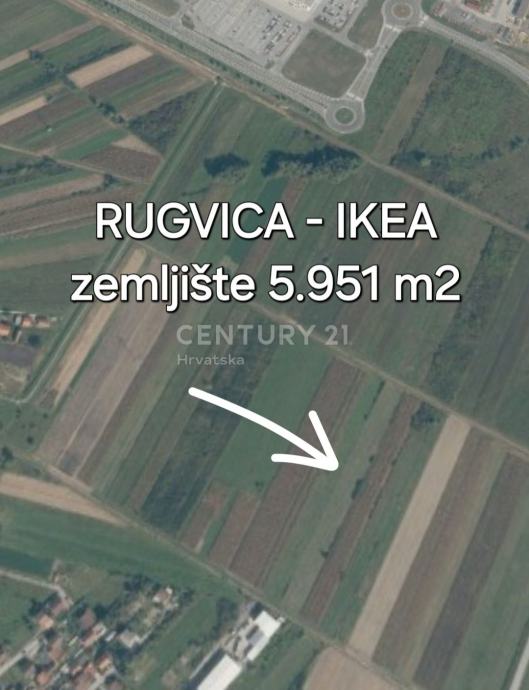 RUGVICA - IKEA - zemljište 5951 m2