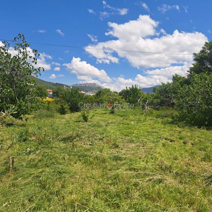 Sveti Kajo, građevinsko zemljište s kućom, 1349 m2, pogled na Split