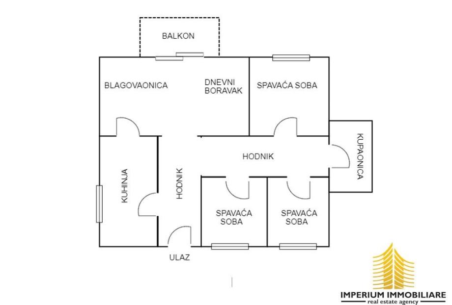 SREBRNJAK- Najam četverosobnog stana(100m2) (iznajmljivanje)