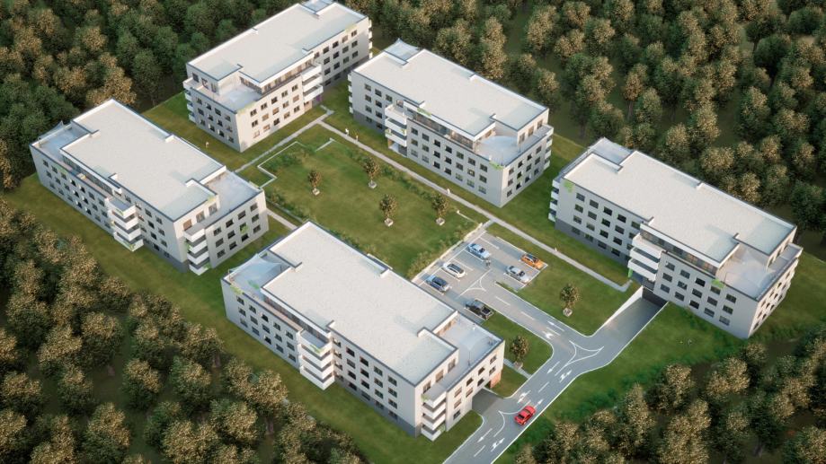 Stan A01: Zagreb (Blato), 91,37 m2, novogradnja (prodaja)