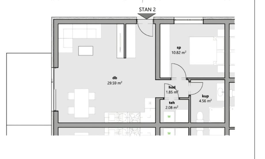 Stan: Stubičke Toplice, 48.00 m2, novogradnja (prodaja)