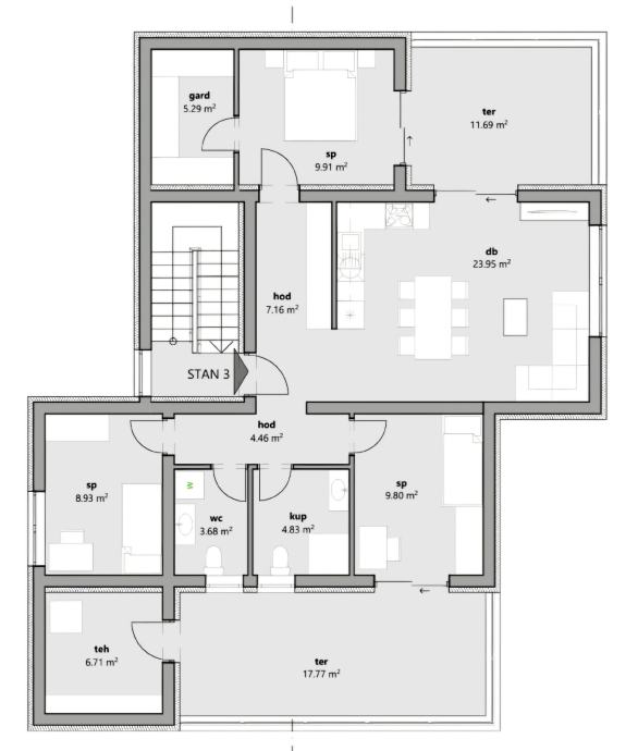 Stan: Stubičke Toplice, 84.00 m2, novogradnja (prodaja)