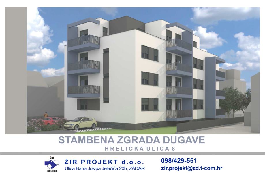 Stan: Zagreb (Dugave), 76.00 M2, Novogradnja (prodaja)