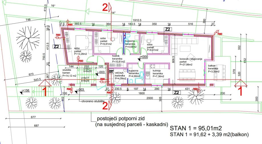 Stan: Zagreb (Fraterščica), 102.51 m2, novogradnja (prodaja)