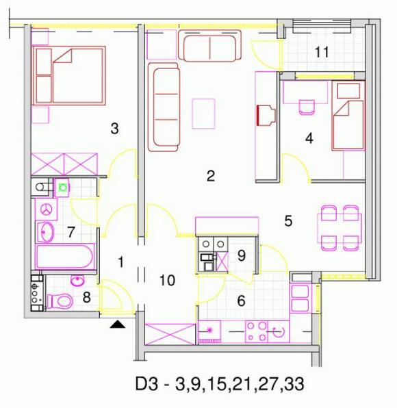 Stan: Zagreb (Kruge), 66.82 m2 novogradnja (prodaja)