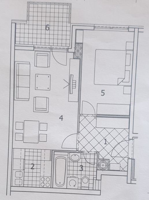 Stan: Zagreb (Sigečica), 50.00 m2, novogradnja (iznajmljivanje)