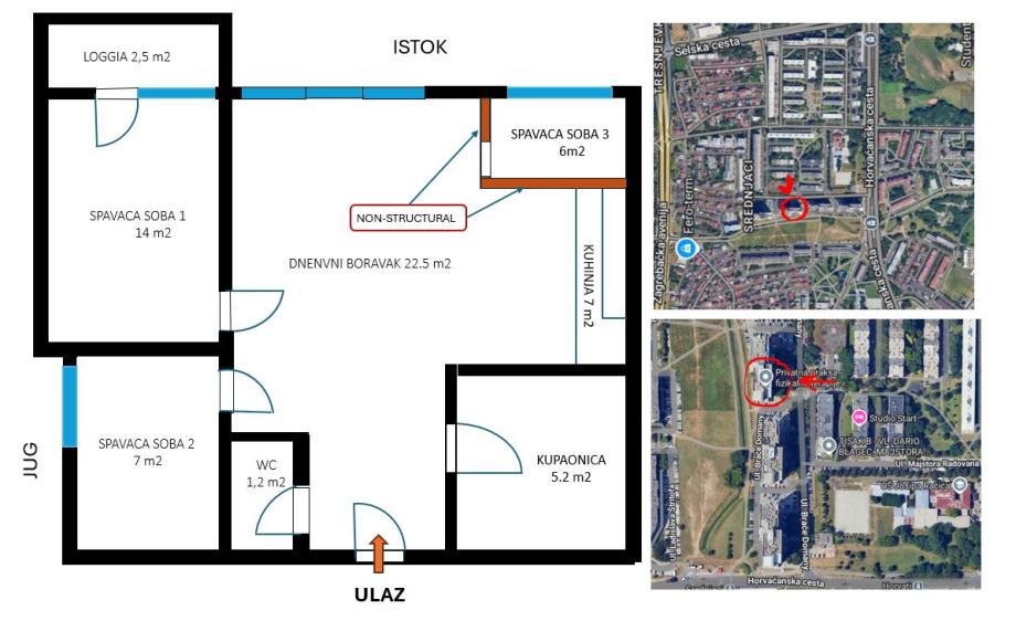 Stan: Zagreb (Srednjaci), 65.54 m2 (prodaja)