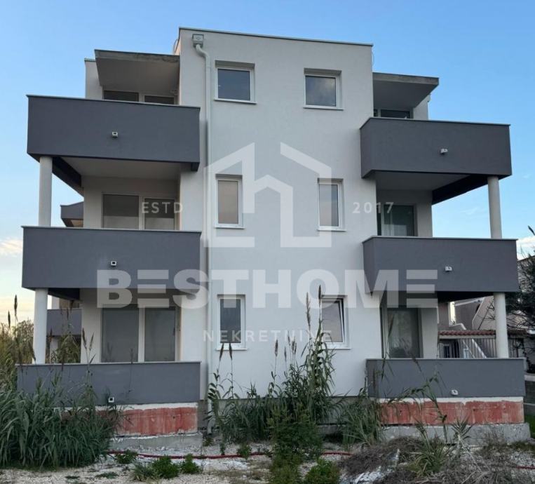 Stanovi Sabunike, Nin 50m2,55m2,60m2, prvi red do mora, novogradnja (prodaja)