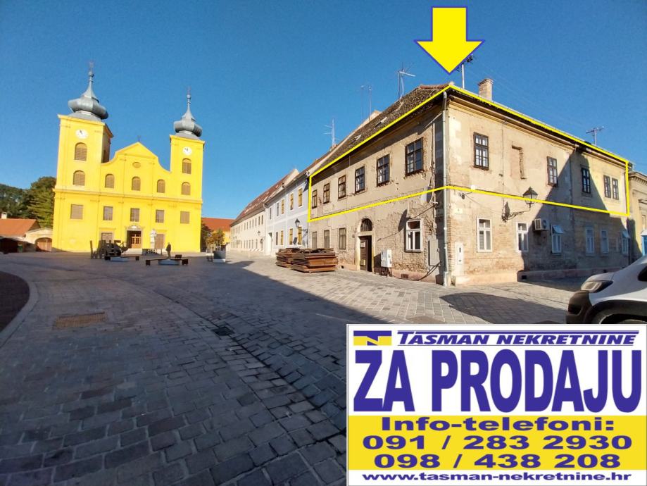 TVRĐA! POSLOVNI PROSTOR NA PRVOM KATU 140m2! GRADSKO CENTRALNO! (prodaja)