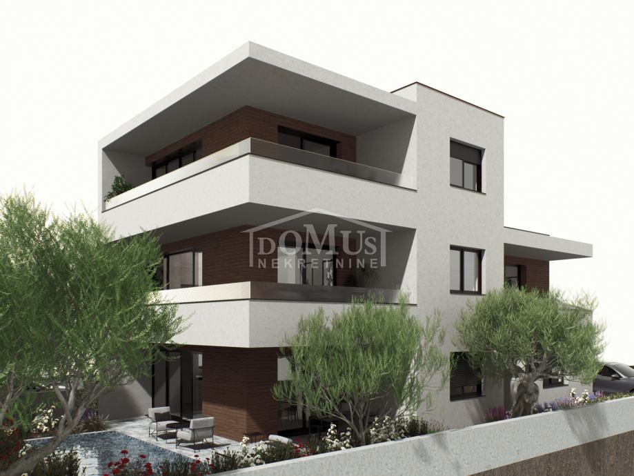 Vodice 1-soban apartman ukupne korisne površine 58,17m2, mirna lokacij (prodaja)