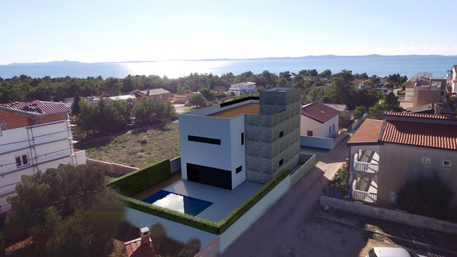 ZADAR - VIR, APARTMAN 170 M2 PRODAJA, NOVO, BAZEN, LOKACIJA!!!