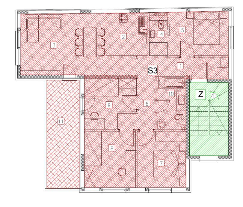 Zagreb, trnje, peterosoban stan na 1. katu od 100.25 m2, novogradnja (prodaja)