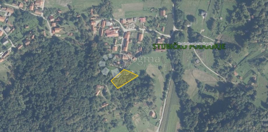 Zemljište 1800m2 Gornja Podgora