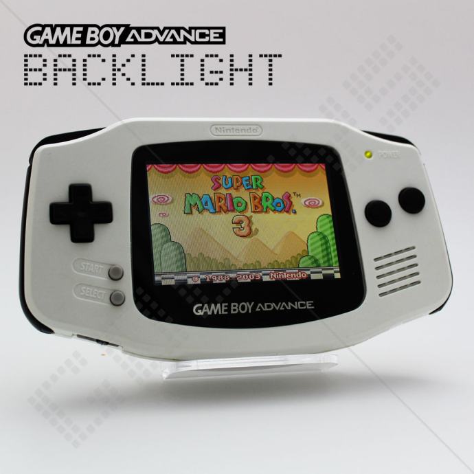 Original GBA Nintendo Gameboy Advance Backlight Mod +SVE IGRE U JEDNOM