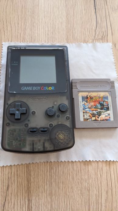 Gameboy color + Street fighter 2