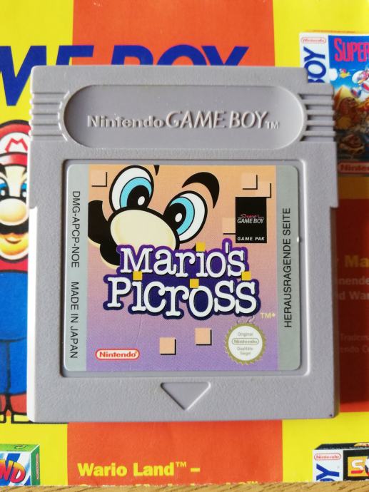 Mario's Picross (Nintendo Game Boy)