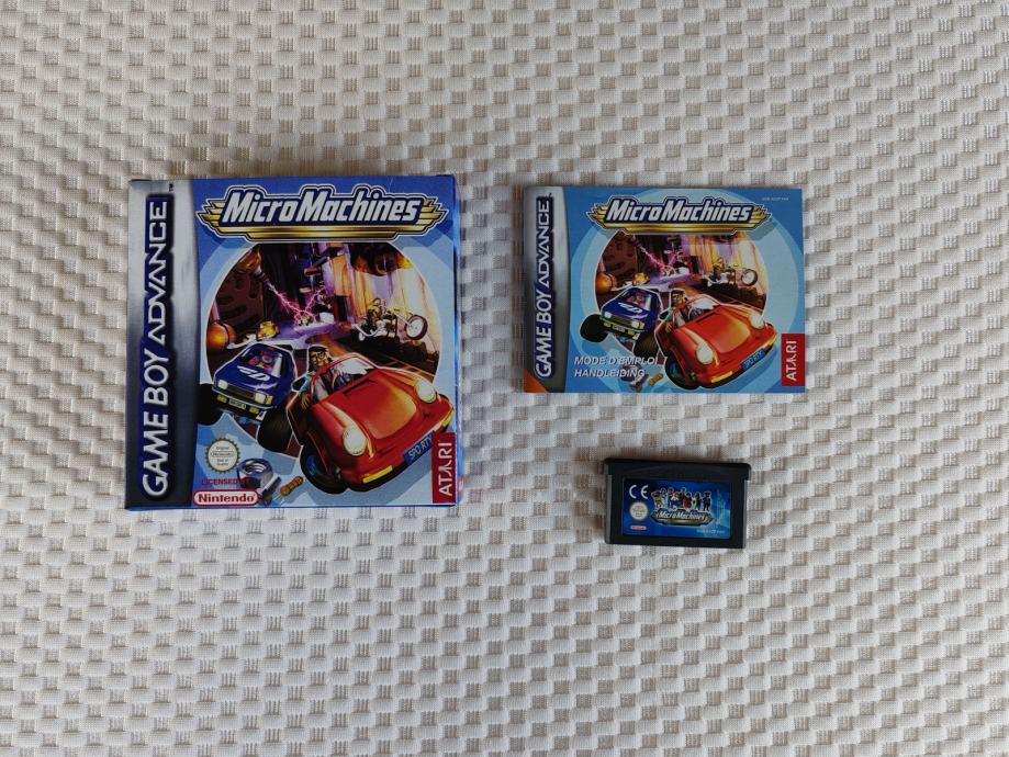 Micro Machines za Gameboy Advance GBA original igra i manual