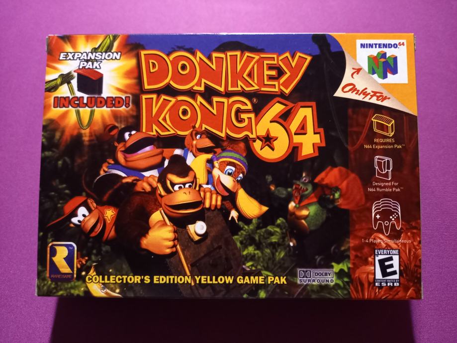 Donkey kong 64 store with expansion pak