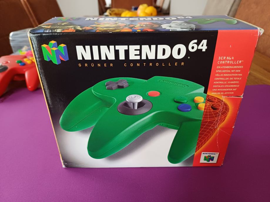 Nintendo 64 kontroleri (Zeleni i Crveni)