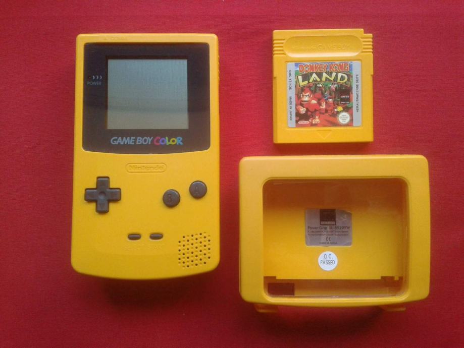 Nintendo Game Boy (GameBoy) Color + Donkey Kong Land